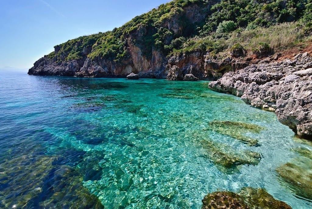 Caletta nella Riserva dello Zingaro